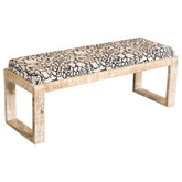 Aiden Brown Bench - furniture place usa