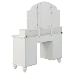 Reinhart White Vanity Set - furniture place usa