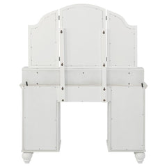 Reinhart White Vanity Set - furniture place usa