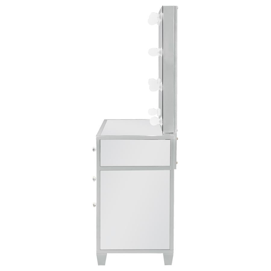 Allora Silver Vanity Set - furniture place usa