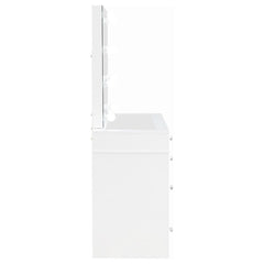 Regina White Vanity Set - furniture place usa