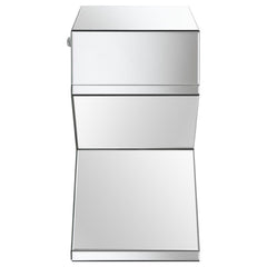 Hazel Silver Side Table - furniture place usa