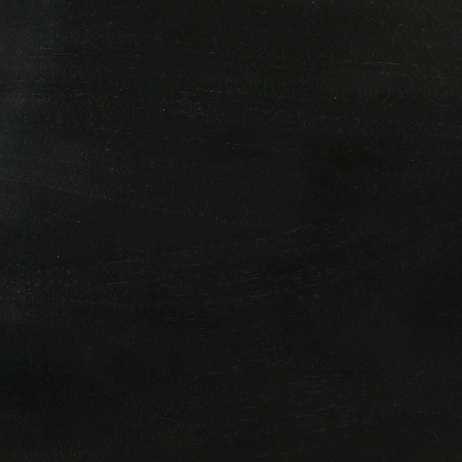 Krish Black Side Table - furniture place usa