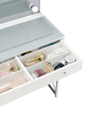 Eliza White Vanity Set - furniture place usa
