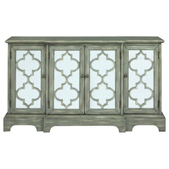 Erigeron Grey Accent Cabinet - furniture place usa