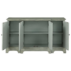 Erigeron Grey Accent Cabinet - furniture place usa