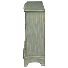 Erigeron Grey Accent Cabinet - furniture place usa