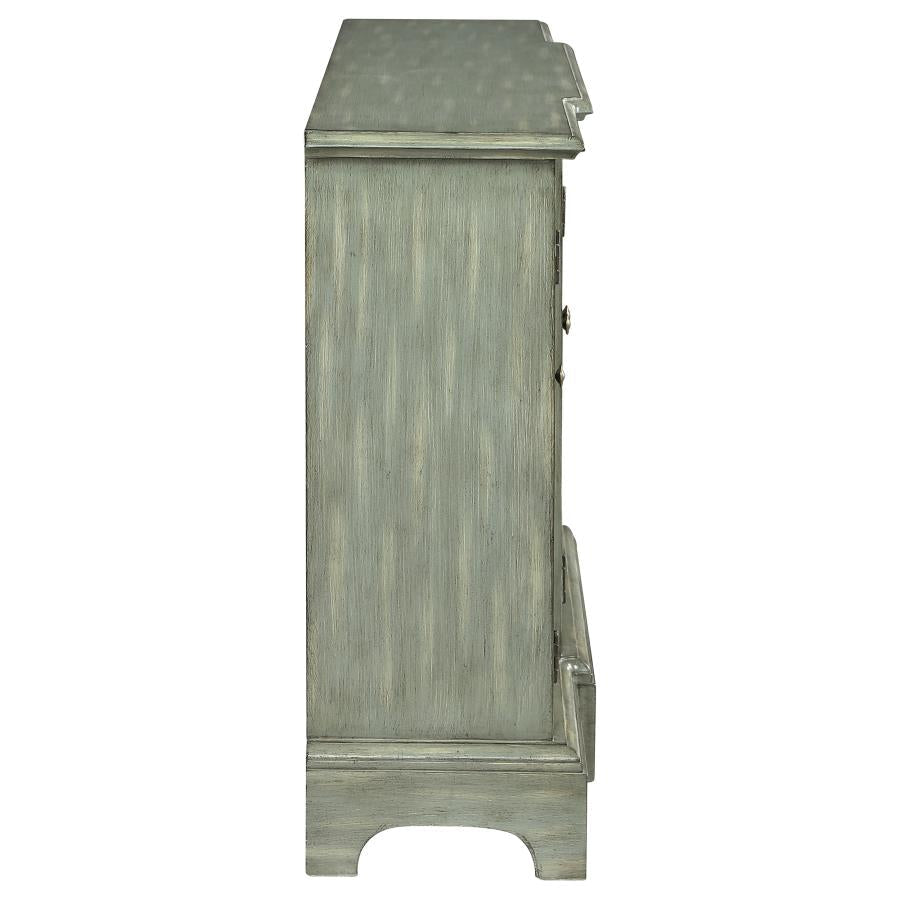 Erigeron Grey Accent Cabinet - furniture place usa