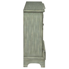 Erigeron Grey Accent Cabinet - furniture place usa