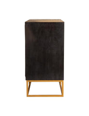 Zara Brown Accent Cabinet - furniture place usa