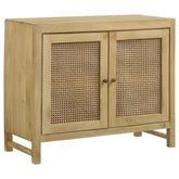 Zamora Brown Accent Cabinet - furniture place usa