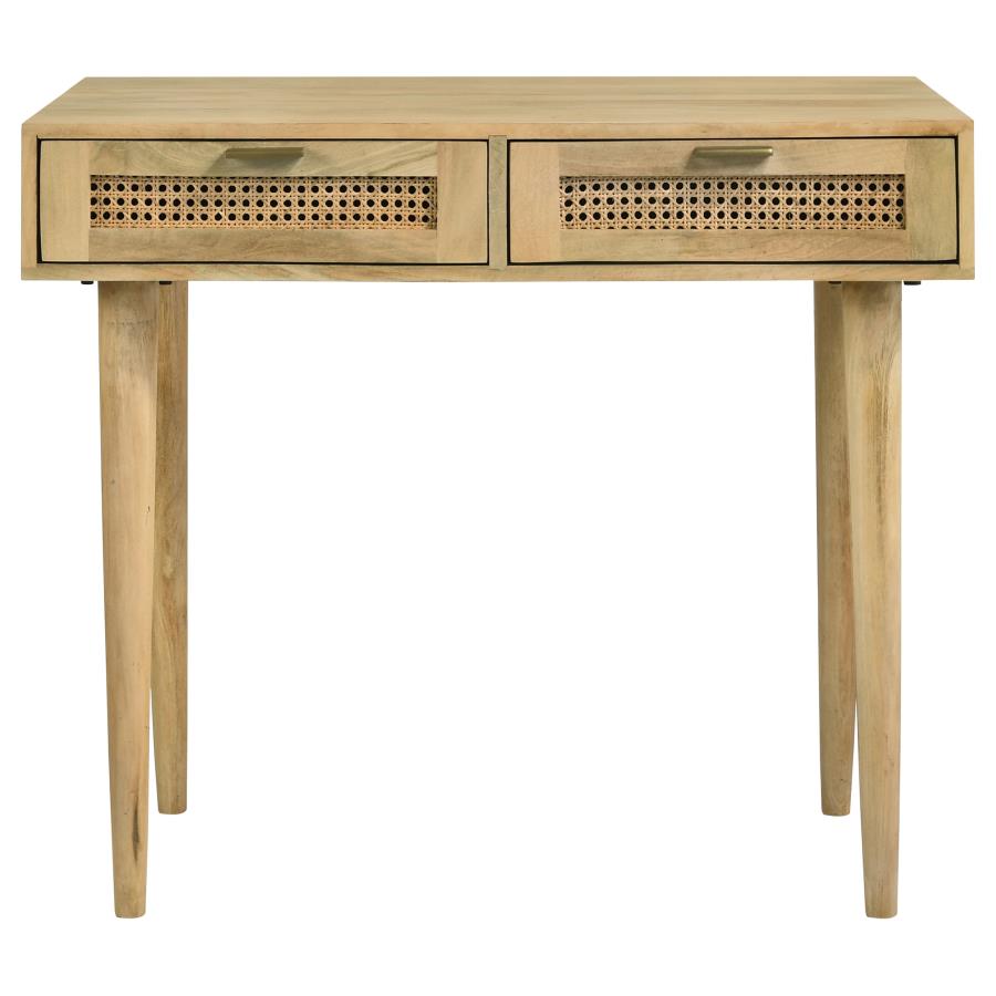 Zamora Brown Writing Desk - furniture place usa