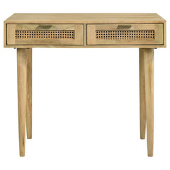 Zamora Brown Writing Desk - furniture place usa