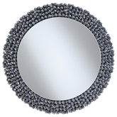 Claudette Silver Wall Mirror - furniture place usa