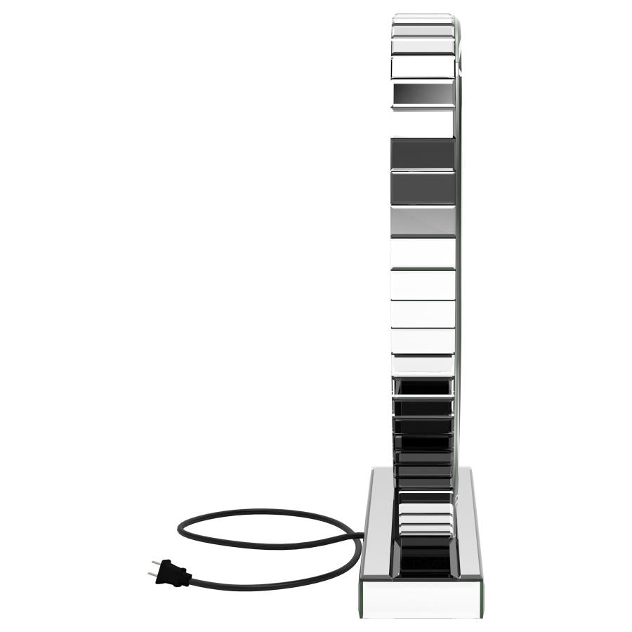 Euston Silver Table Mirror - furniture place usa