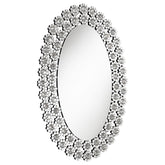 Colleen Silver Wall Mirror - furniture place usa