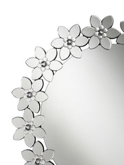 Cordelia Silver Wall Mirror - furniture place usa