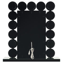 Aghes Silver Table Mirror - furniture place usa