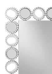 Aghes Silver Table Mirror - furniture place usa