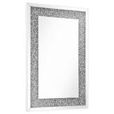 Valerie Silver Wall Mirror - furniture place usa