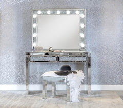 Wilmer Silver Table Mirror - furniture place usa