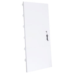 Zayan White Floor Mirror - furniture place usa