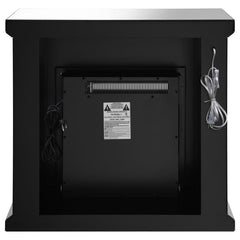 Lorelai Silver Electric Fireplace - furniture place usa