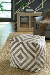 Hartselle Pouf - furniture place usa