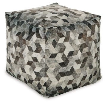 Albermarle Pouf - furniture place usa