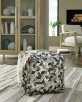 Albermarle Pouf - furniture place usa