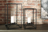 Dimtrois Lantern (Set of 2) - furniture place usa