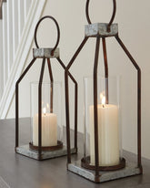 Diedrick Lantern (Set of 2) - furniture place usa