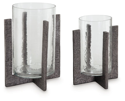Garekton Candle Holder (Set of 2) - furniture place usa
