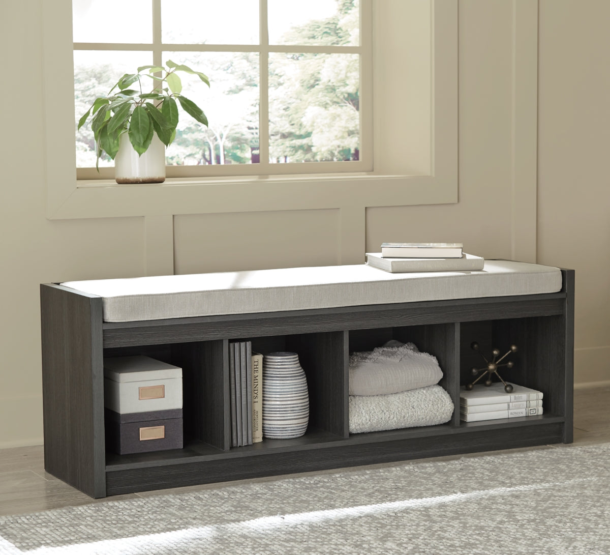 Yarlow Storage Bench - furniture place usa