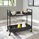 Yarlow Bar Cart - furniture place usa