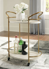 Tarica Bar Cart - furniture place usa