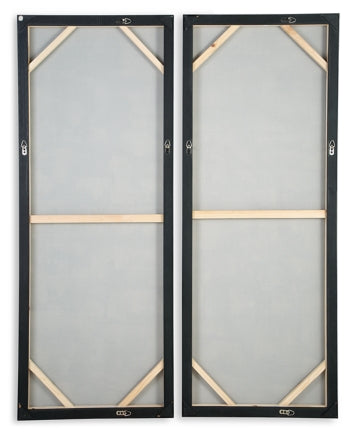 Sahriana Wall Art (Set of 2) - furniture place usa