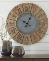 Payson Wall Clock - furniture place usa