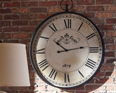 Augustina Wall Clock - furniture place usa