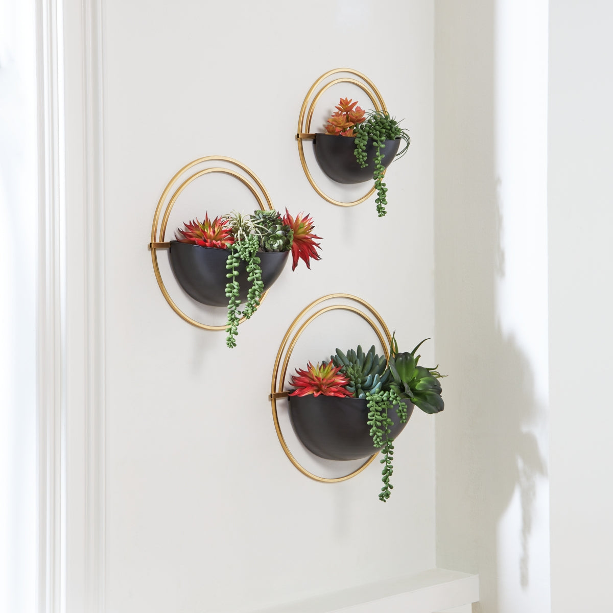Tobins Wall Planter (Set of 3) - furniture place usa