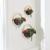 Tobins Wall Planter (Set of 3) - furniture place usa