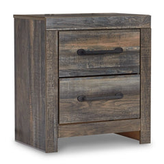 Drystan King Panel Bookcase Bed with Mirrored Dresser, Chest and 2 Nightstands - furniture place usa