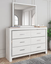 Altyra Dresser and Mirror - furniture place usa
