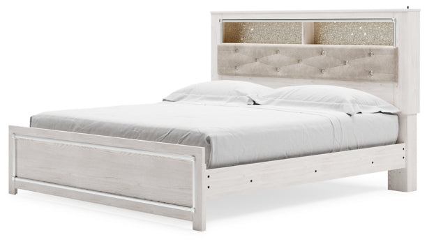 Altyra Queen Panel Bookcase Bed - furniture place usa
