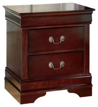 Alisdair Queen Sleigh Bed, Dresser, Mirror, Chest and Nightstand - furniture place usa