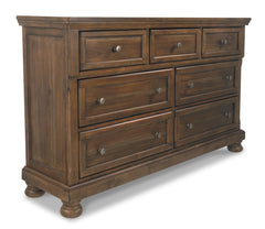 Flynnter Dresser and Mirror - furniture place usa