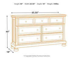 Flynnter Dresser - furniture place usa
