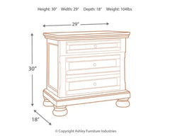 Flynnter Nightstand - furniture place usa