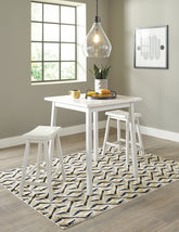 Stuven Counter Height Dining Table and 2 Barstools - PKG012081 - furniture place usa