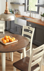 Woodanville Dining Table and 4 Chairs - furniture place usa